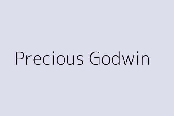 Precious Godwin